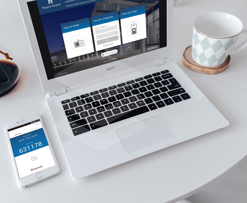 Imprivata OneSign login with mobile token